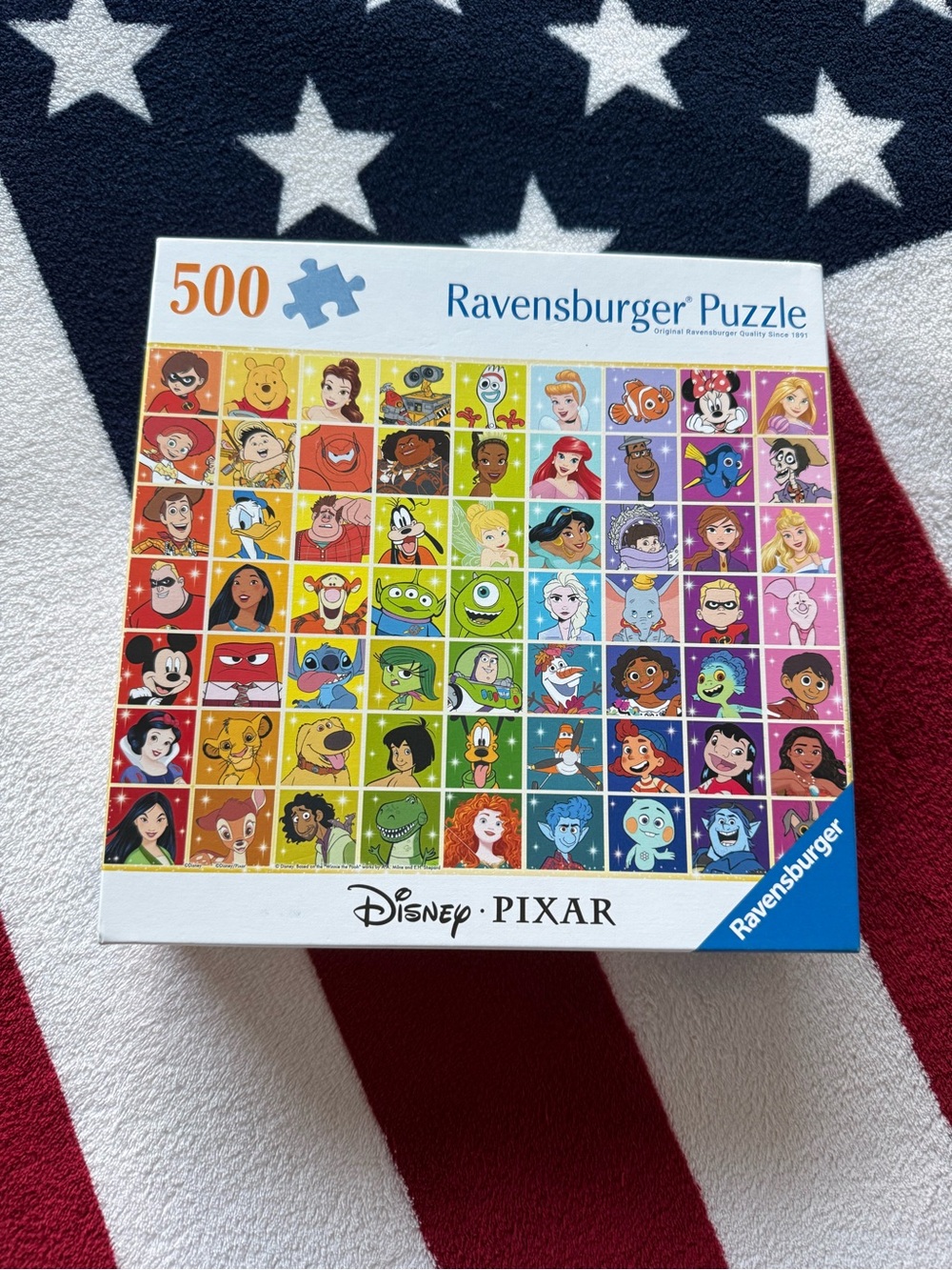 Ravensburger Disney Pixar Character Grid Puzzle - Multicolor Tiles